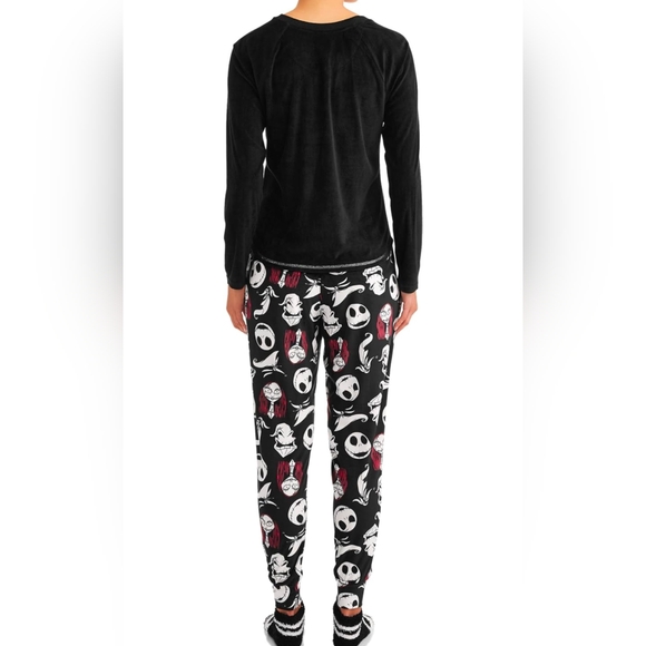 Rare Nwt med DISNEY TIM BURTON'S NIGHTMARE BEFORE CHRISTMAS Ladies SLEEP 3pc set - Picture 8 of 8